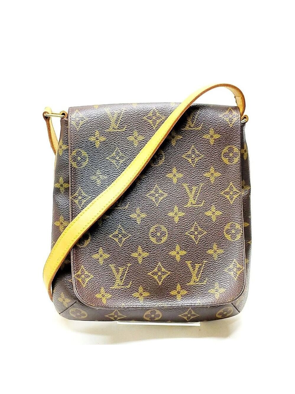 Louis Vuitton LV Shoulder Bag Musette Salsa short shoulder Monogram 430-053125